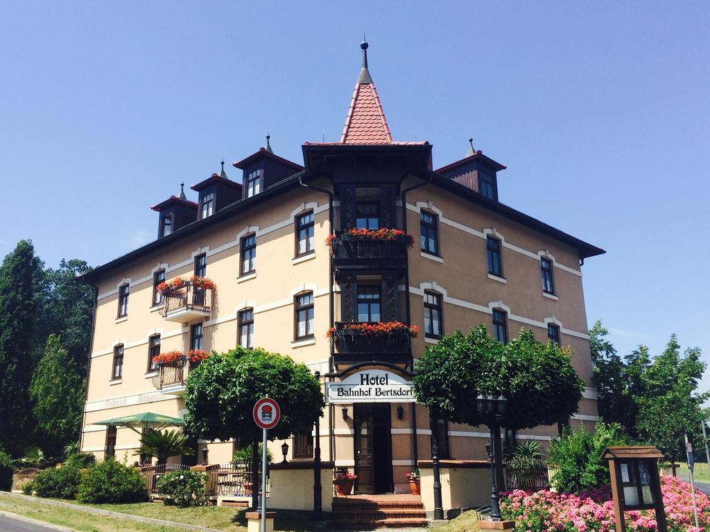 Hotel Bb Bahnhof Bertsdorf Olbersdorf Екстер'єр фото