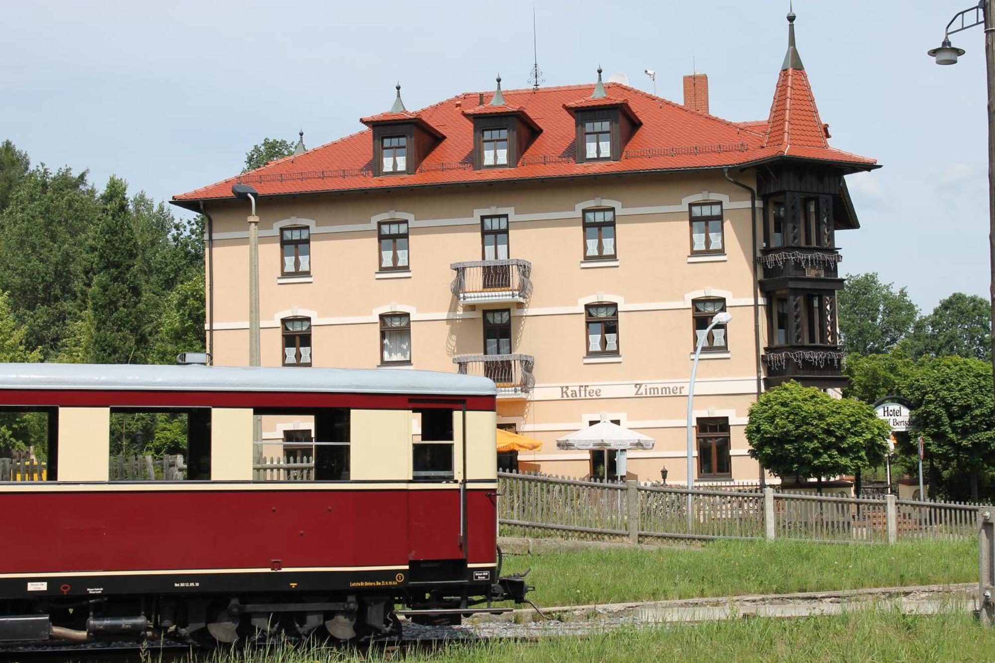 Hotel Bb Bahnhof Bertsdorf Olbersdorf Екстер'єр фото